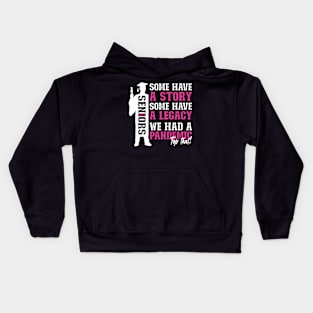 Pandemic Graduation | White And Pink Text Boys Funny Graduation Kids Hoodie